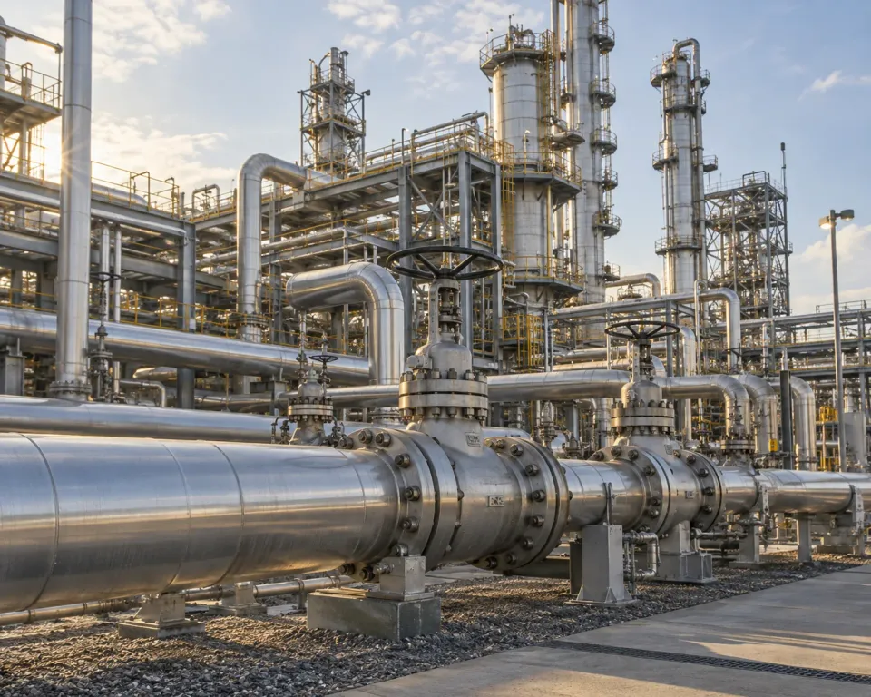 Oil and gas processing facility