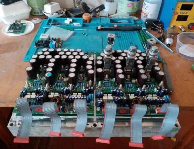 Electronics work documented for AzLift